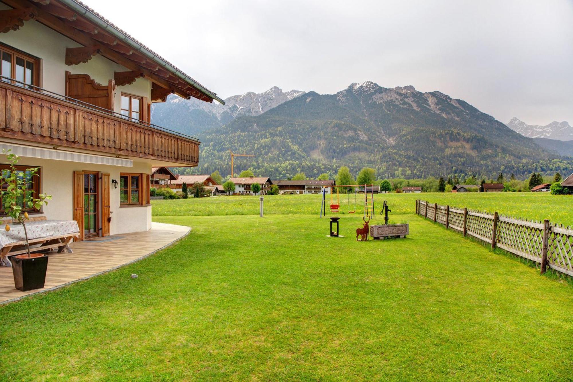 Landhaus Bergkulisse Wallgau Exterior foto